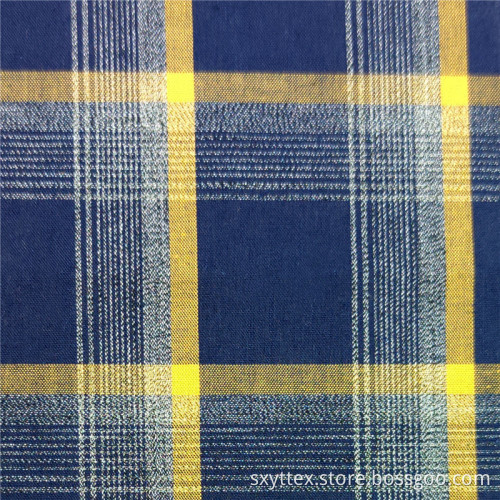 Dress And Shirt Use Checked Cotton Fabric